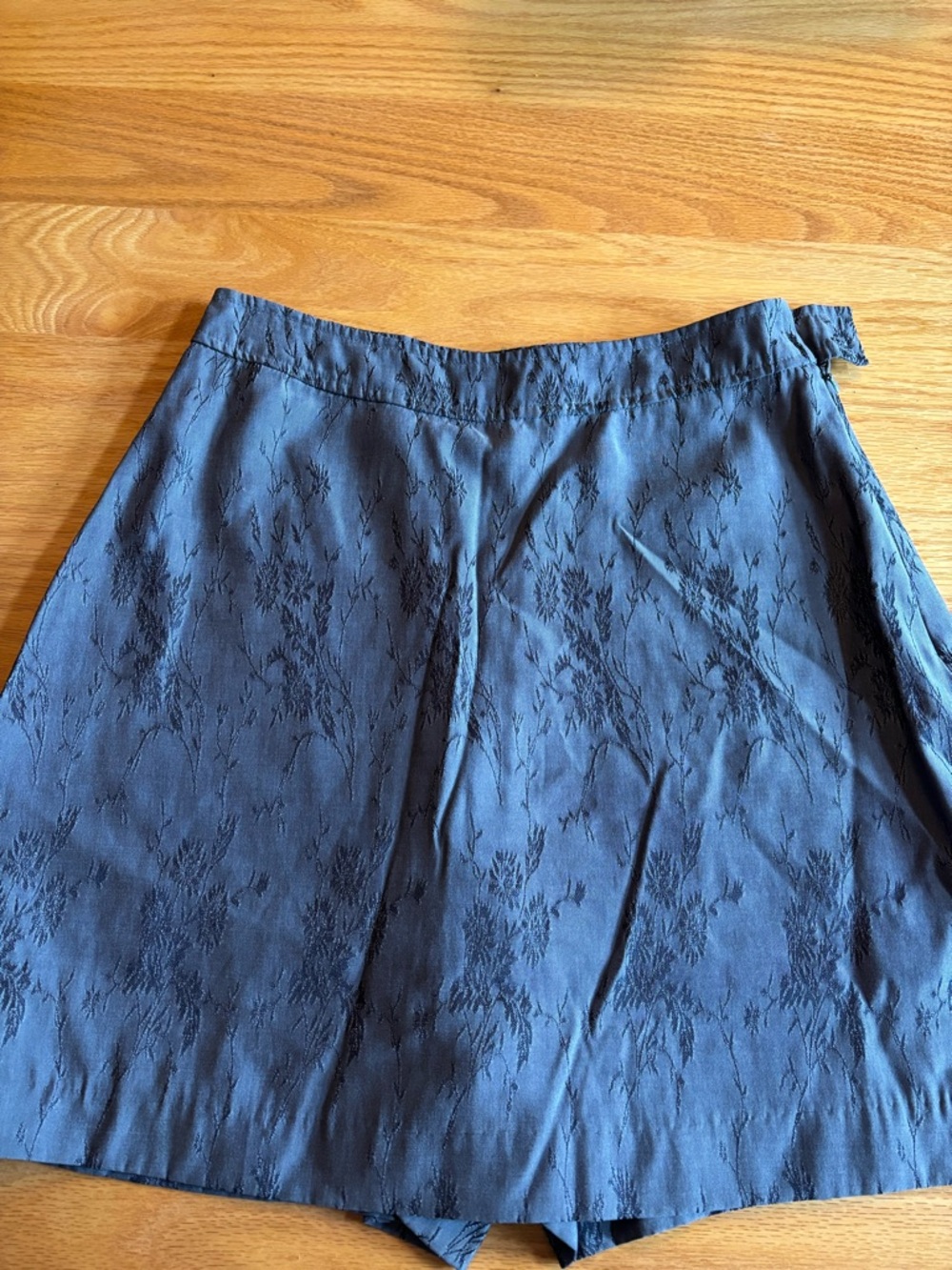 Ashworth Women’s Golf Skort Size 6 Iridescent Blue/gray Floral Pattern See ***